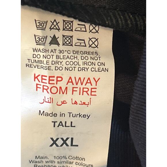 NWT boohooMAN Black Cargo Pants Zipper Ankle Pockets Galore Size 2XL - Picture 5 of 7